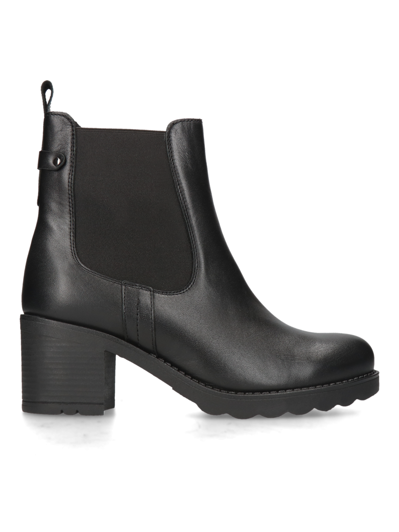 Black chelsea boots Tekla, Conhpol Relax - polish production, Chelsea boots, RK2650-01, Konopka Shoes