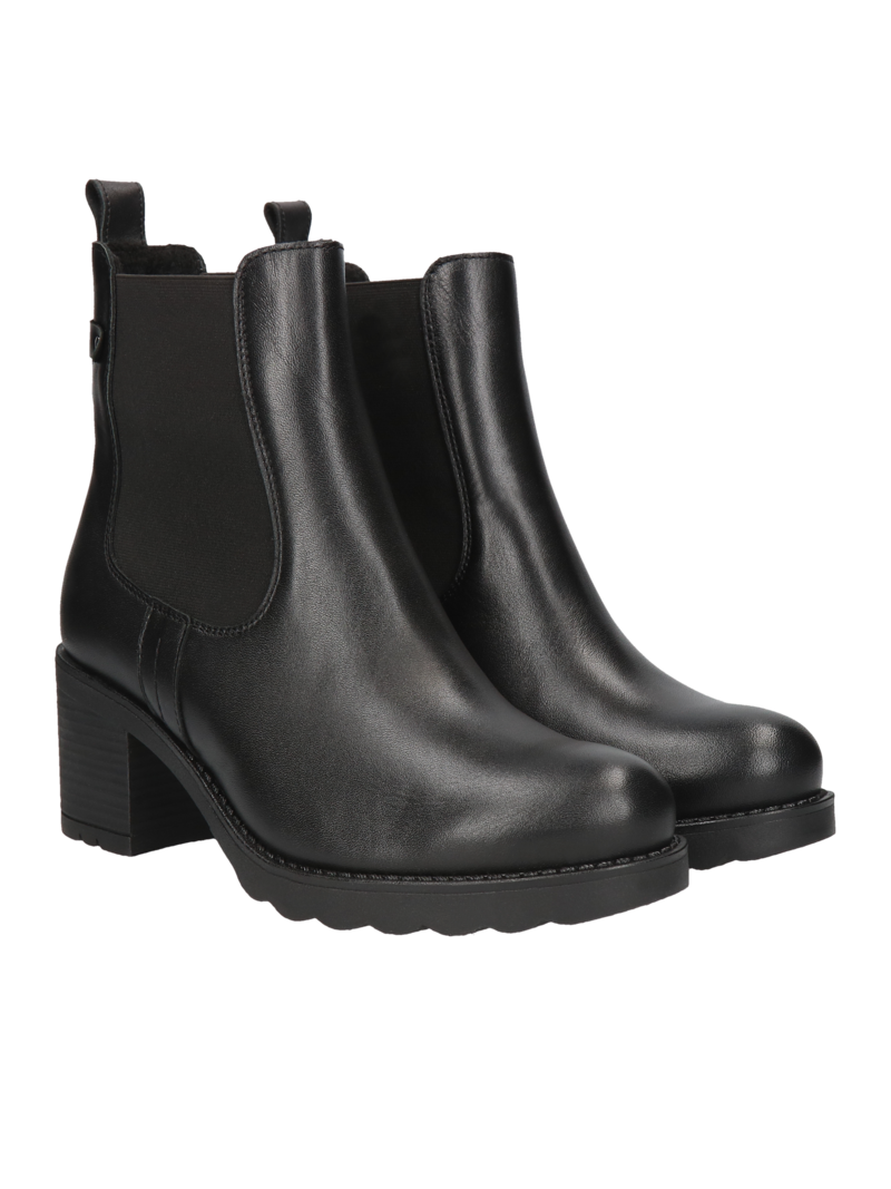 Black chelsea boots Tekla, Conhpol Relax - polish production, Chelsea boots, RK2650-01, Konopka Shoes