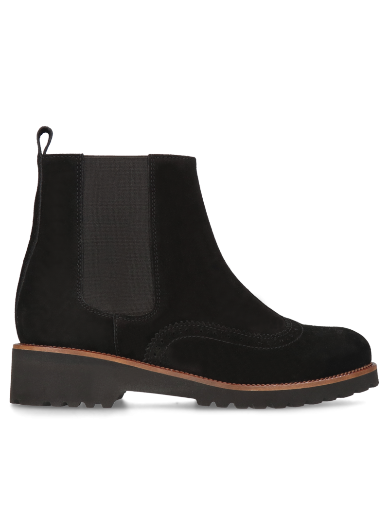 Black chelsea boots Tina, Conhpol Relax - Polish production, Chelsea boots, RE2652-02, Konopka Shoes