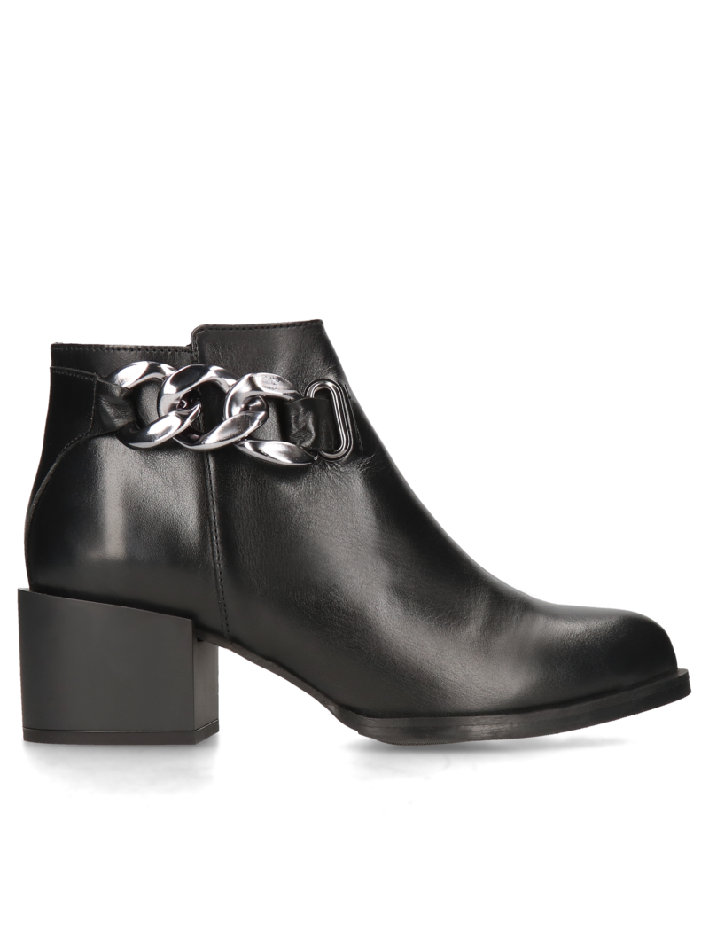 Black boots Cristina, Grace, Ankle boots, GR0005-01, Konopka Shoes
