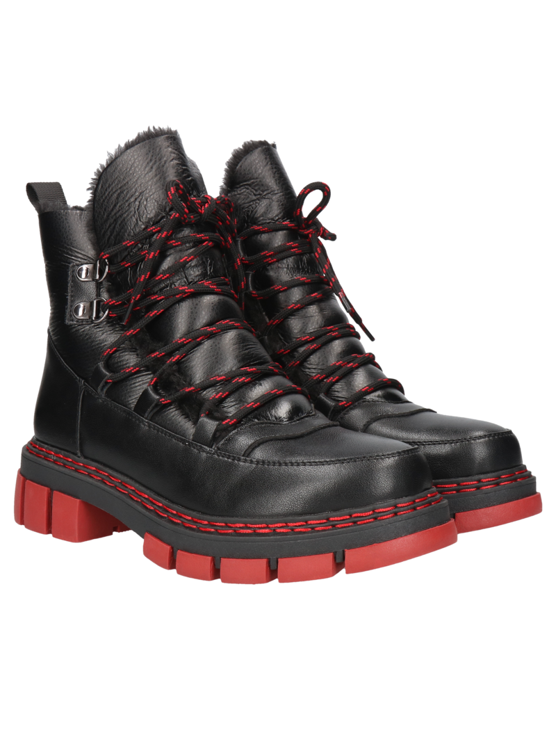 Black snow boots Diana, Artiker, Konopka Shoes