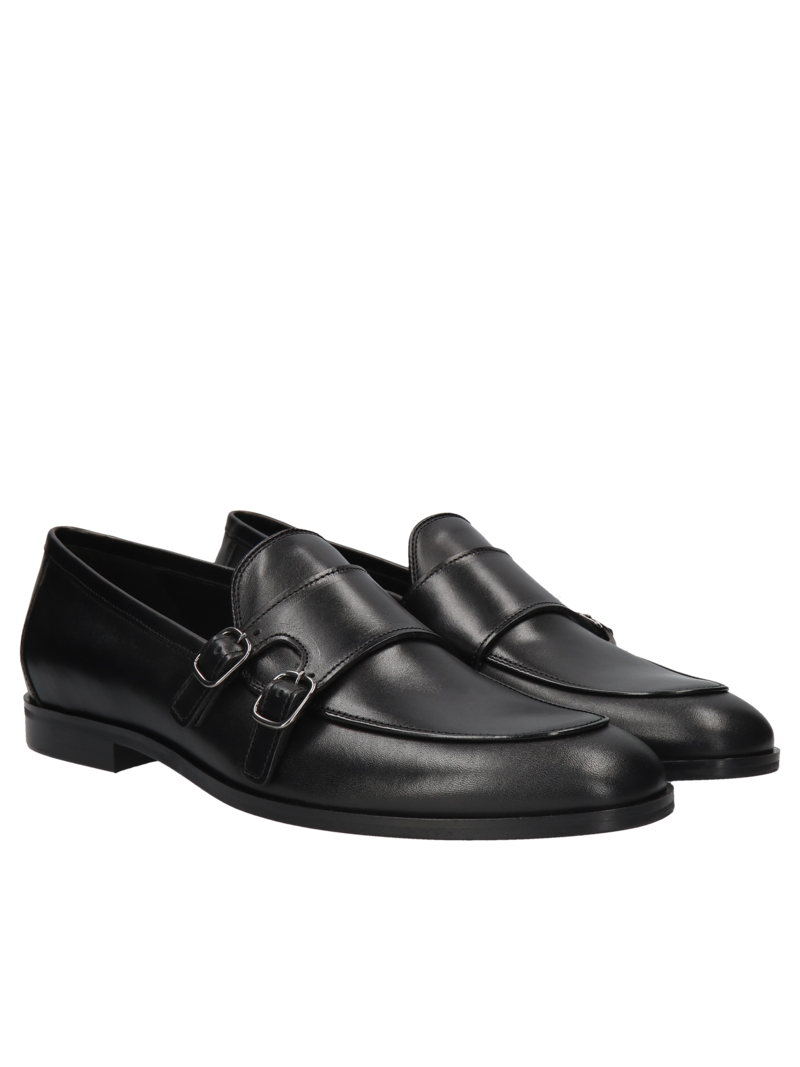 Black loafers Hugo, Conhpol, Konopka Shoes