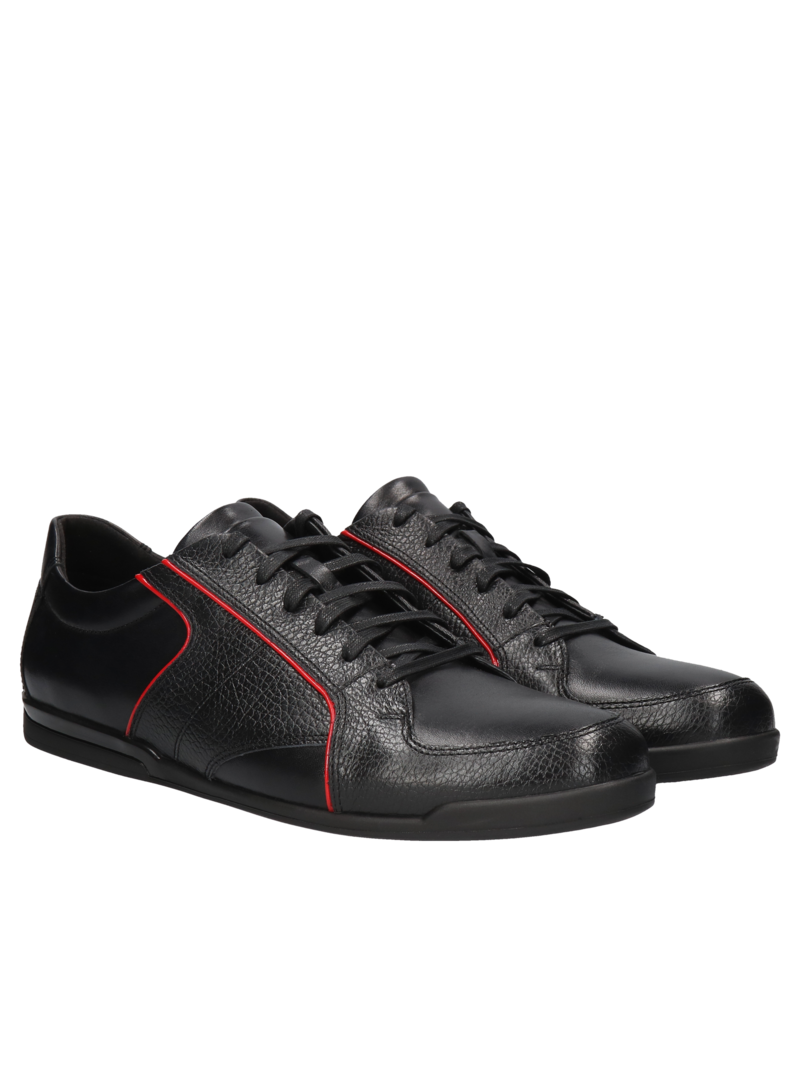 Black shoes Victor, Conhpol Dynamic - Polish production, Sneakers, SD2631-01, Konopka Shoes