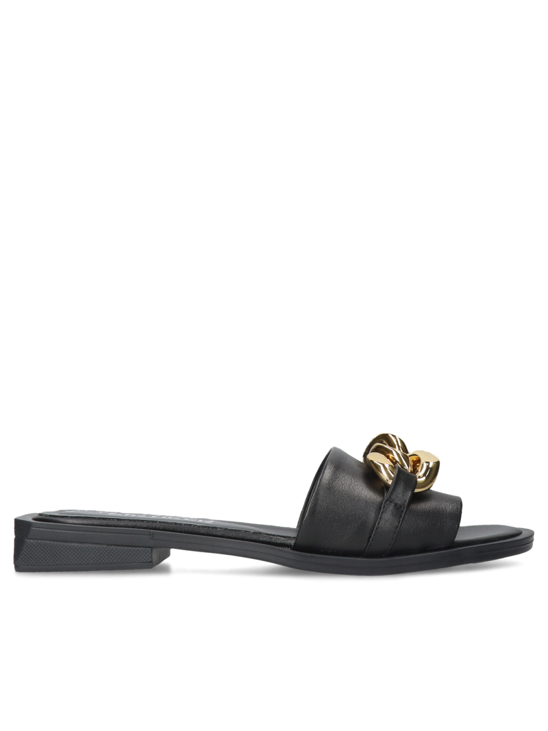 Black flip-flops Marieta, Artiker, Konopka Shoes