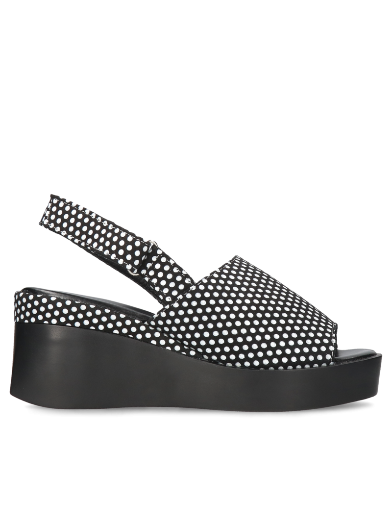 Black sandals Isla, Artiker, Konopka Shoes