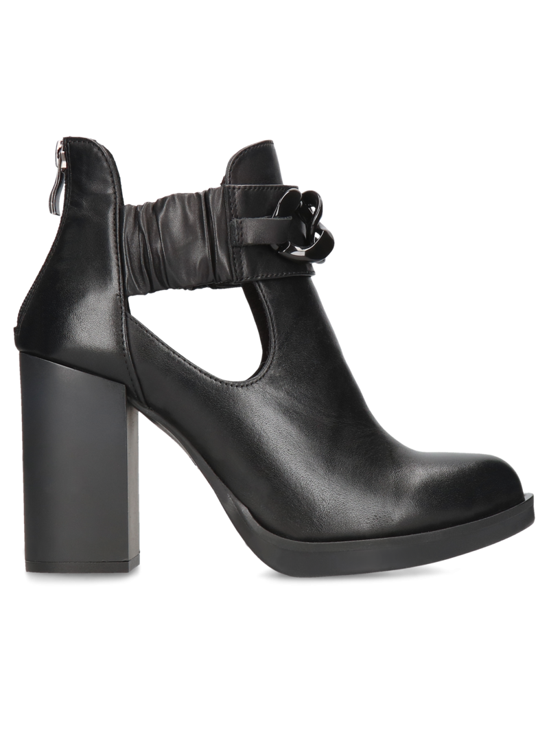 Black boots Bianca, Grace, Ankle boots, GK0012-01, Konopka Shoes