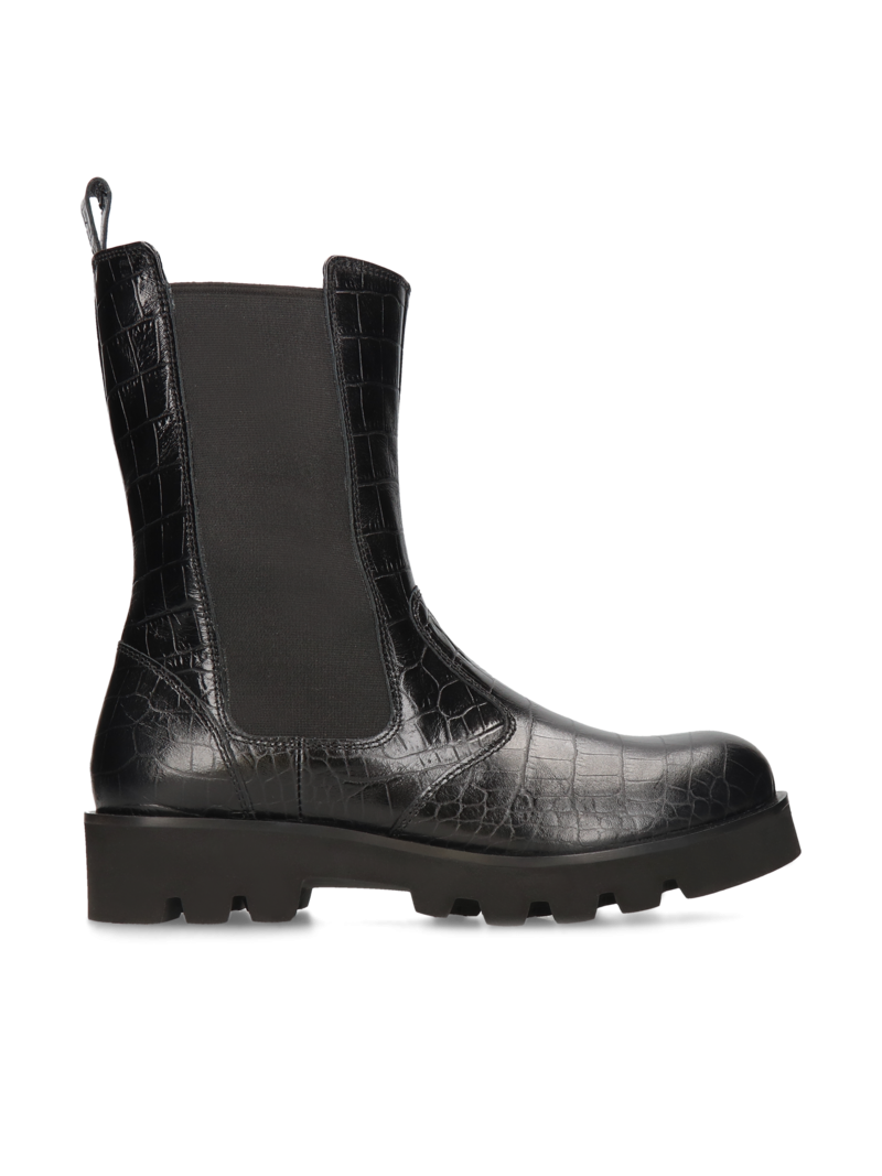 Black chelsea boots Basti, Conhpol Dynamic - Polish production, Chelsea boots, SK2635-01, Konopka Shoes