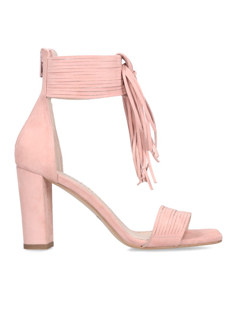 Pink sandals Sabina, Conhpol Bis - Polish production, Sandals, BI5665-02, Konopka Shoes