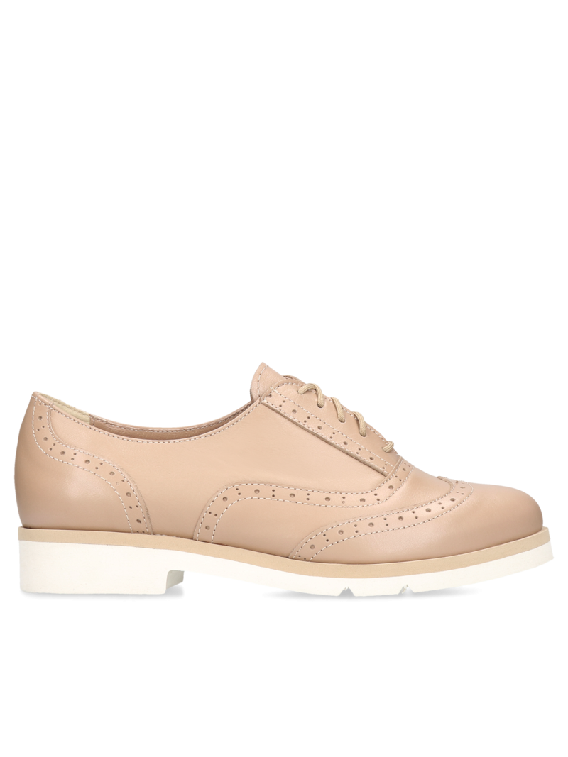 Beige shoes Liliana, Conhpol Relax - Polish production, Shoes, RE2659-02, Konopka Shoes