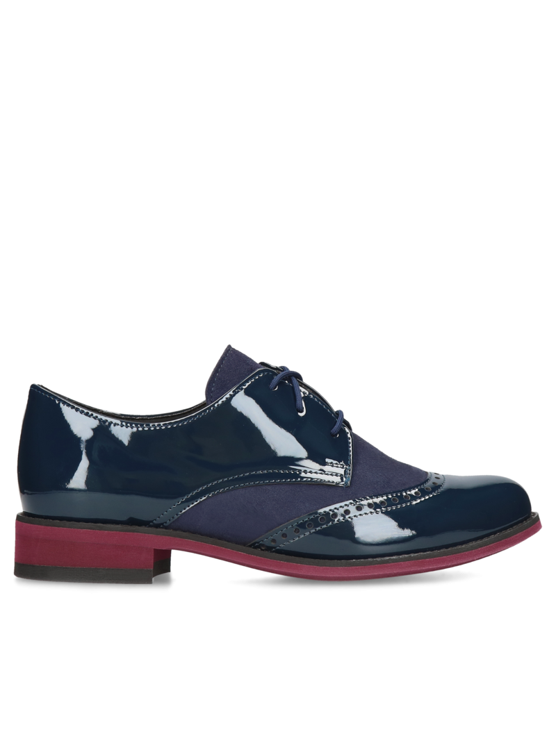 Navy blue shoes Emma, Conhpol Relax, Konopka Shoes