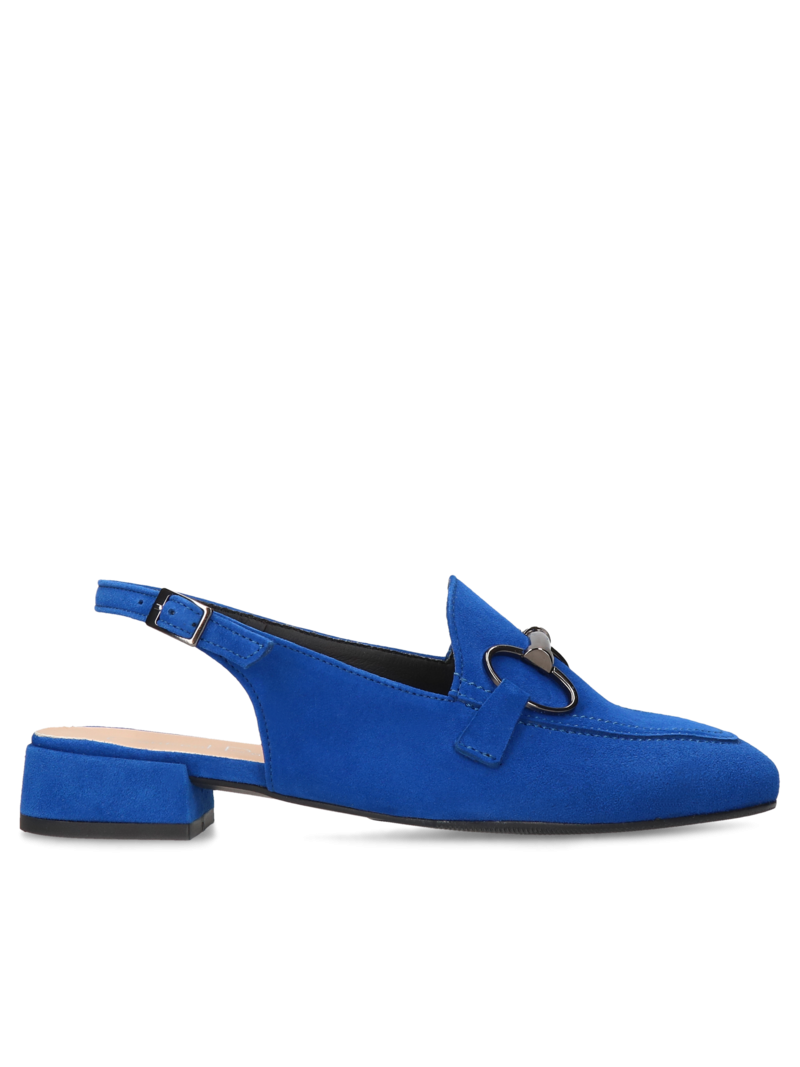 Cobalt moccasin Luisa, Conhpol Relax - Polish production, Moccasins & loafers, RE2670-02, Konopka Shoes