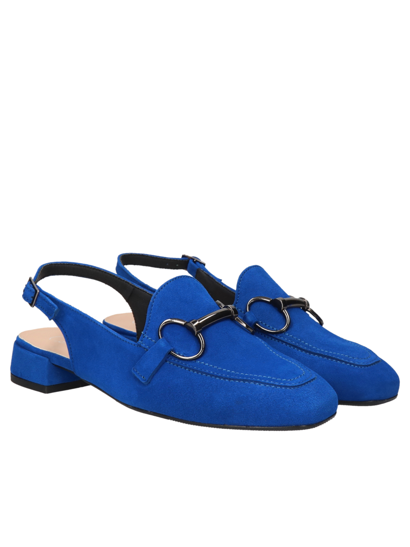 Cobalt moccasin Luisa, Conhpol Relax - Polish production, Moccasins & loafers, RE2670-02, Konopka Shoes