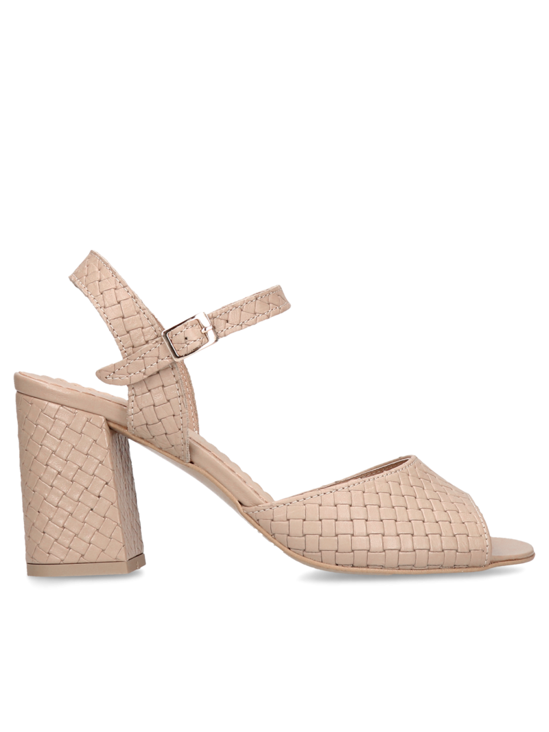 Beige sandals Martha, Conhpol Relax, Konopka Shoes