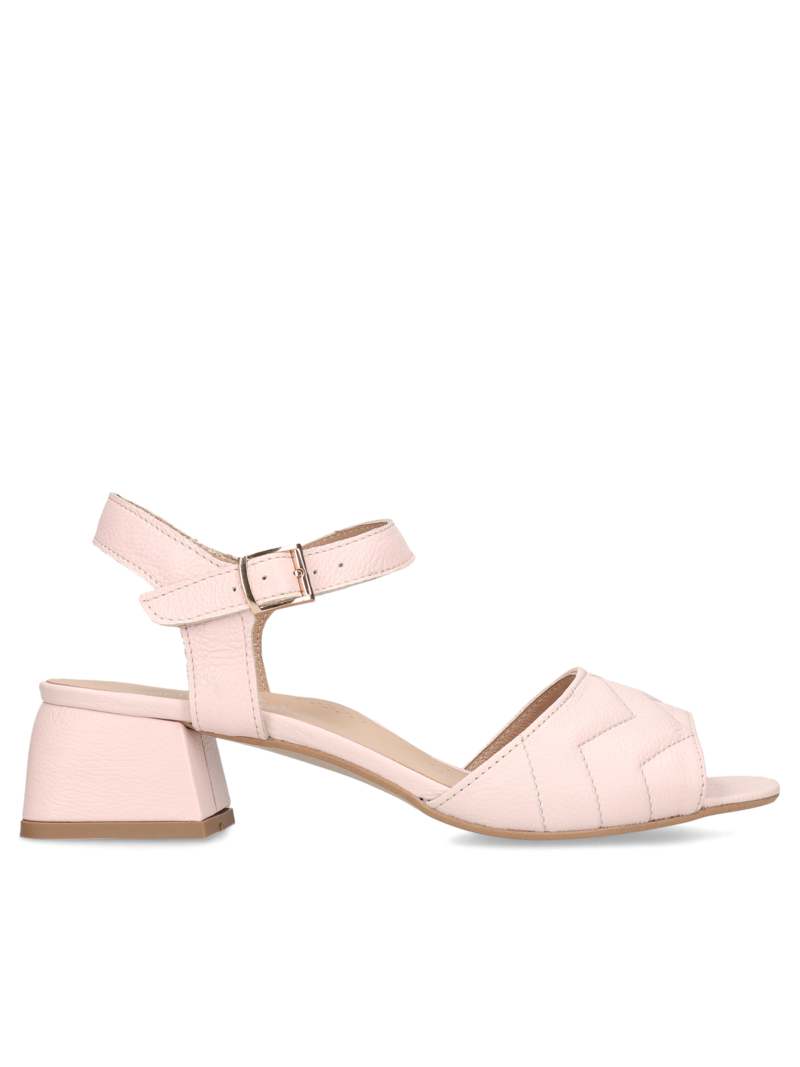 Pink sandals Clarie, Conhpol Relax, Konopka Shoes