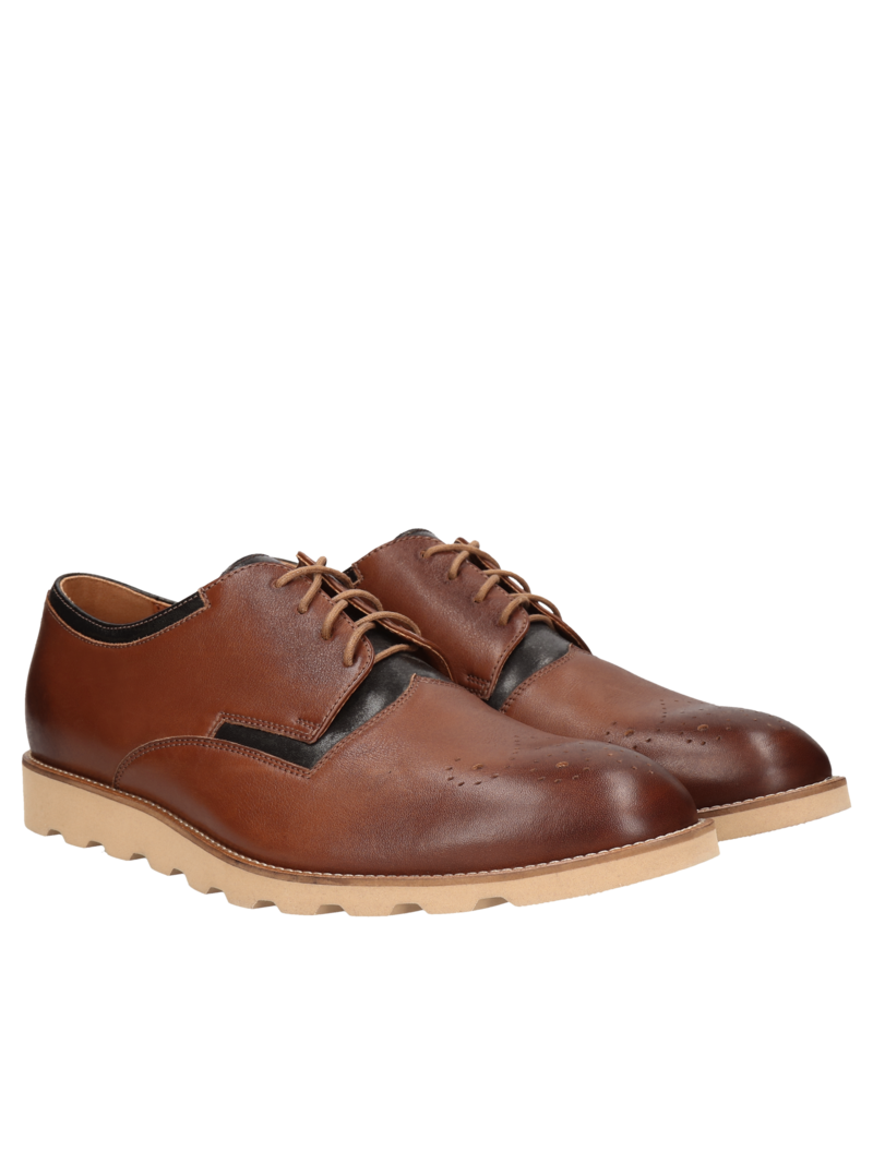 Brown shoes Dani, Conhpol Dynamic - Polish production, SD2589-33, Sneakers, Konopka Shoes