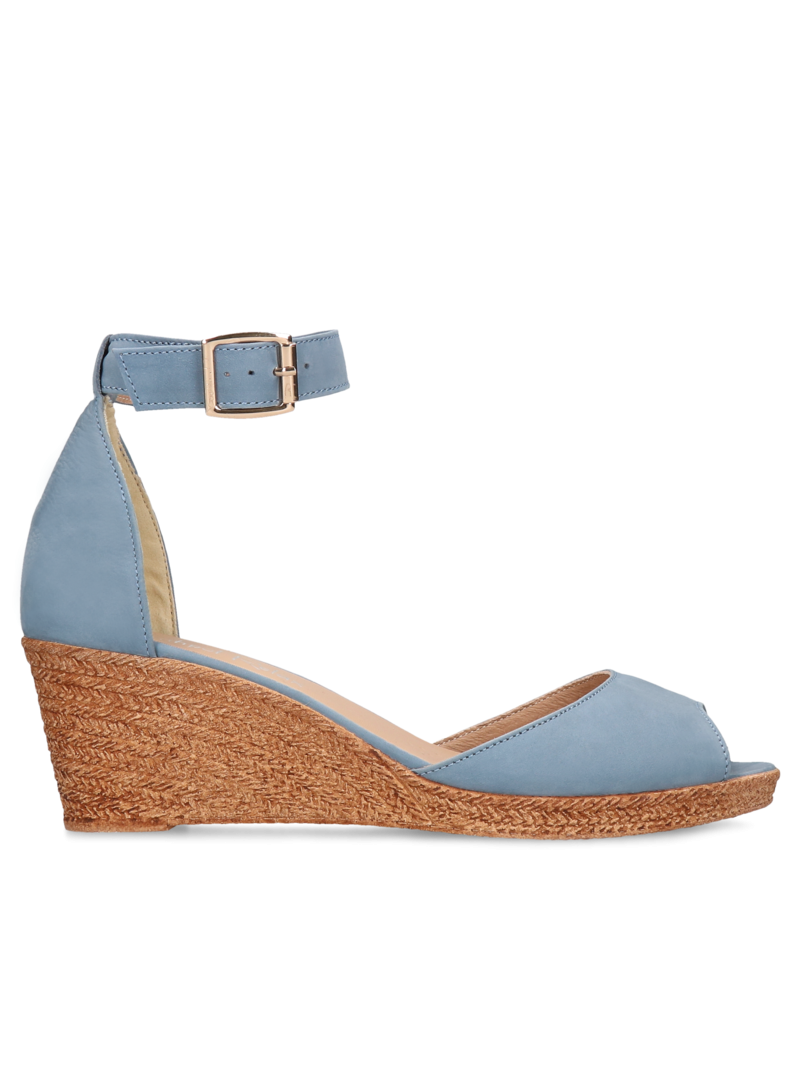 Blue sandals Alice, Conhpol Relax, Konopka Shoes