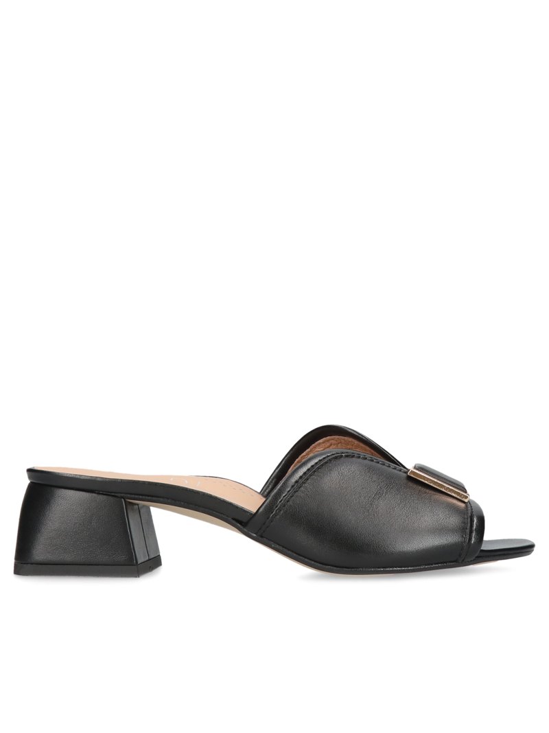 Black flip-flops Clarie, Conhpol Relax, Konopka Shoes