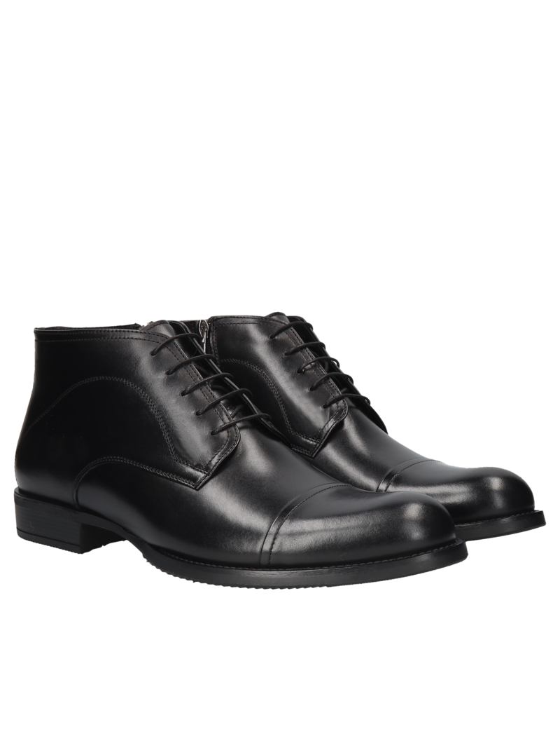 Black boots Amadeusz, Conhpol - Polish production, Boots, CK6299-01, Konopka Shoes