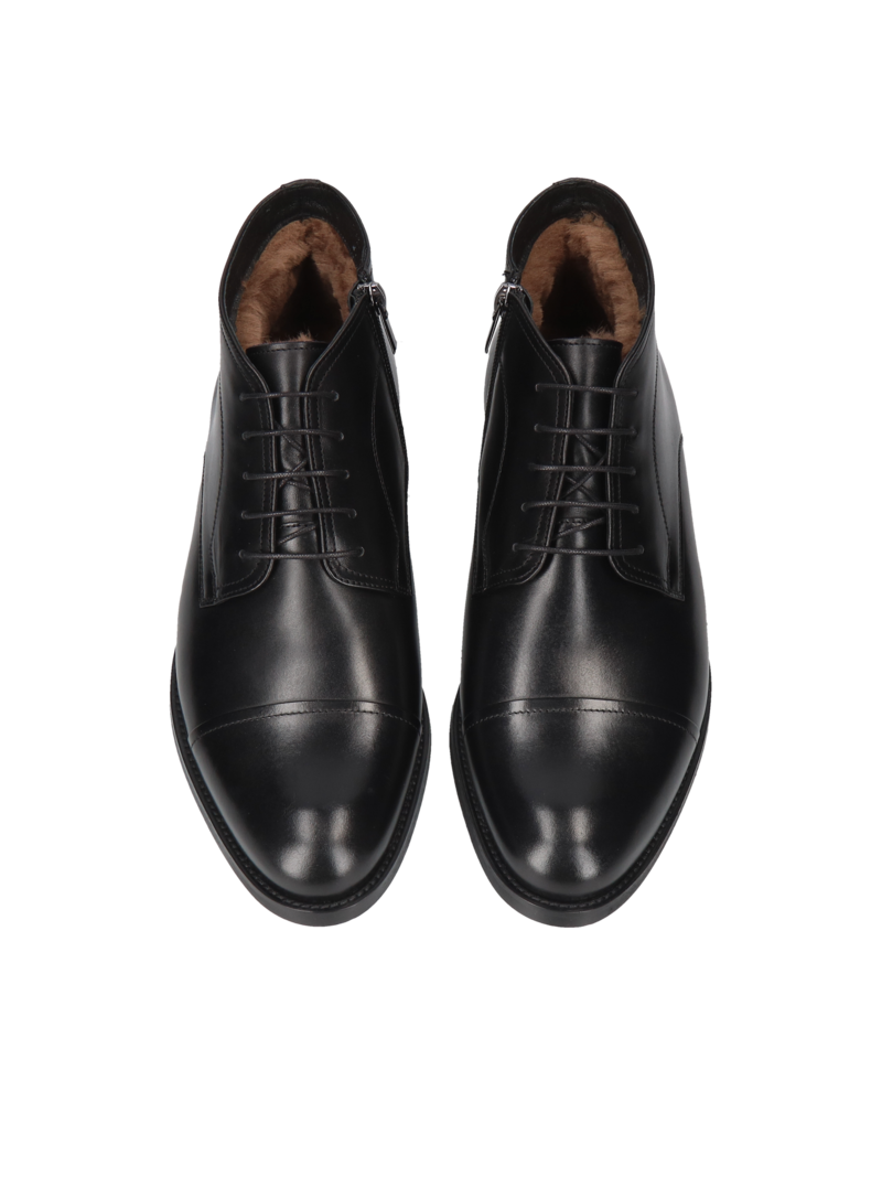 Black boots Amadeusz, Conhpol - Polish production, Boots, CK6299-01, Konopka Shoes Black boots Amadeusz, Conhpol - Polish production, Boots, CK6299-01, Konopka Shoes