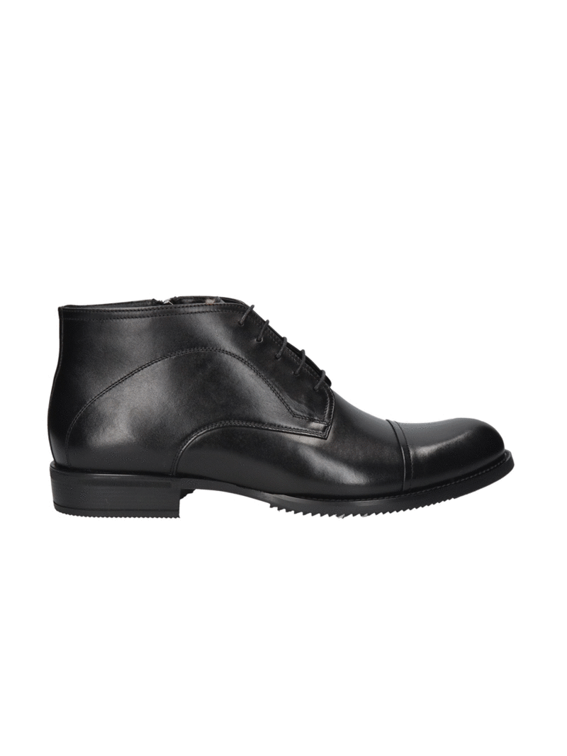 Black boots Amadeusz, Conhpol - Polish production, Boots, CK6299-01, Konopka Shoes Black boots Amadeusz, Conhpol - Polish production, Boots, CK6299-01, Konopka Shoes
