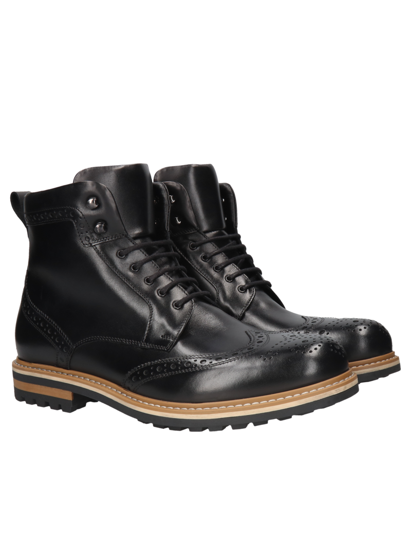 Black boots Olivier, Conhpol - Polish production, Boots, CK6302-01, Konopka Shoes
