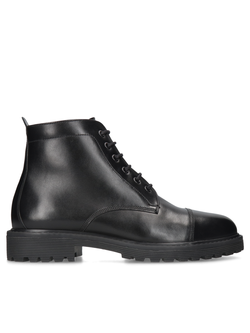 Black boots Cesare, Conhpol - Polish production, Boots, CK6303-02, Konopka Shoes
