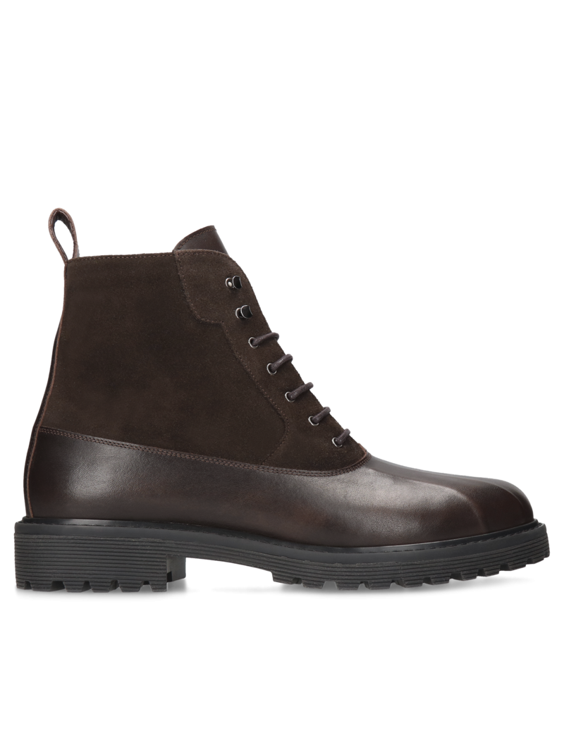 Brown boots Aksel, Conhpol - Polish production, Boots, CK6304-01, Konopka Shoes