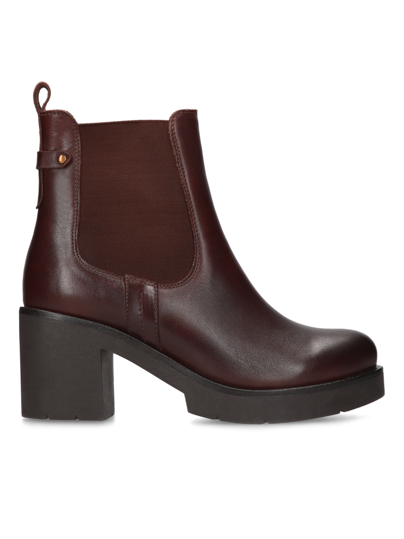 Brown chelsea boots Tekla, Conhpol Relax - Polish production, Chelsea boots, RK2650-02, Konopka Shoes