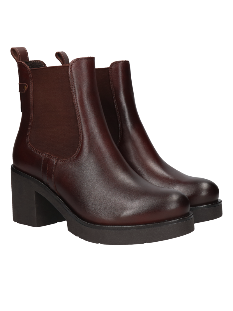 Brown chelsea boots Tekla, Conhpol Relax - Polish production, Chelsea boots, RK2650-02, Konopka Shoes