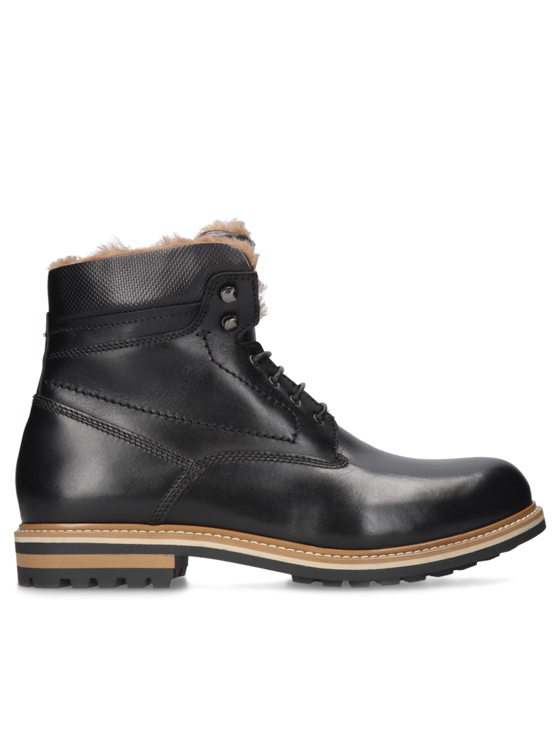 Black boots Olivier, Conhpol - Polish production, Boots, CK6305-01, Konopka Shoes