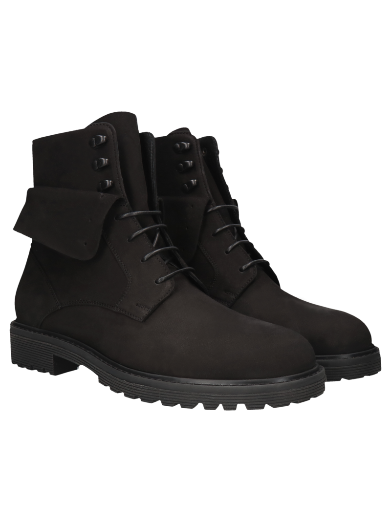 Black boots Cesare, Conhpol - Polish production, Boots, CK6306-01, Konopka Shoes
