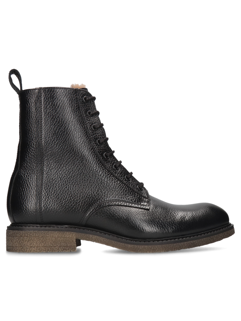 Black boots Gawin, Conhpol - Polish production, Boots, CK6310-01, Konopka Shoes