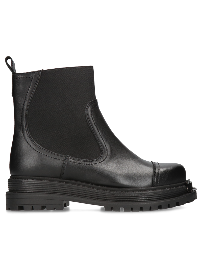 Black chelsea boots Peppy, Conhpol Relax - polish production, Chelsea boots, RK2702-01, Konopka Shoes