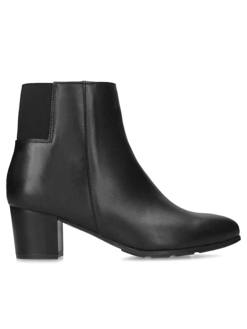 Black boots Jackie, Conhpol Relax - polish production, Ankle boots, RK2703-01, Konopka Shoes