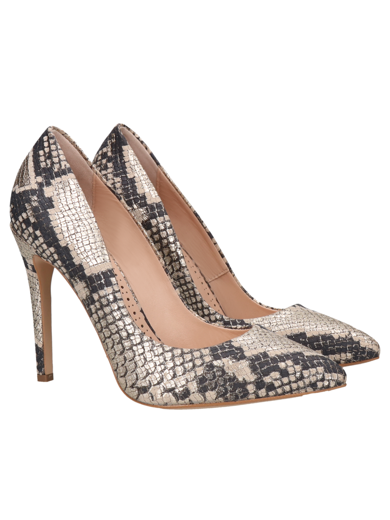 Women's Julie high heels, Conhpol Bis - Polish production, high heels, BI5698-03, Konopka Shoes