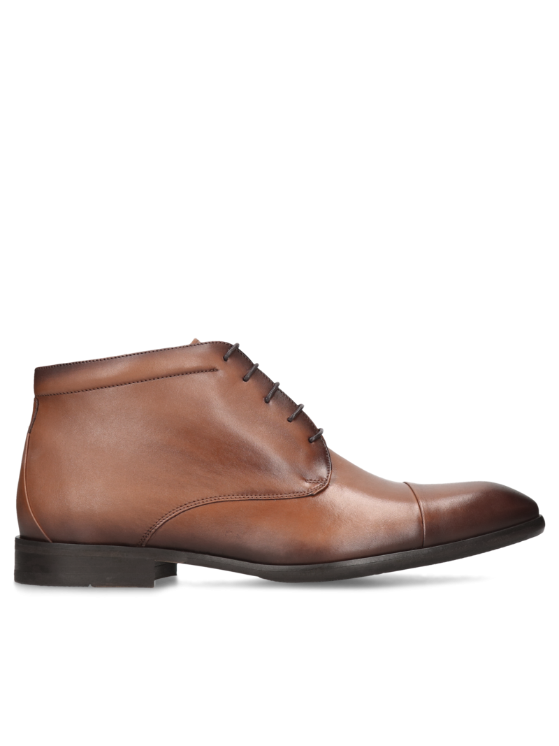 Brown boots Kevin, Conhpol - Polish production, Boots, CK6318-01, Konopka Shoes