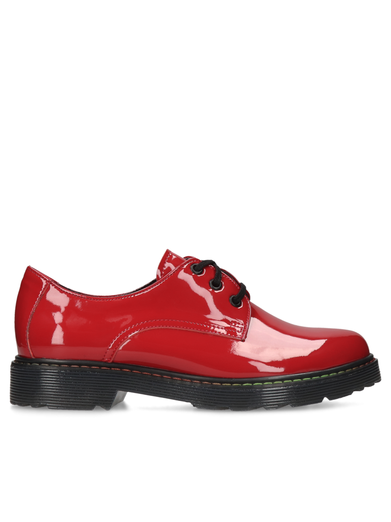 Red shoes Norene, Conhpol Relax - Polish production, Shoes, RE2628-04, Konopka Shoes