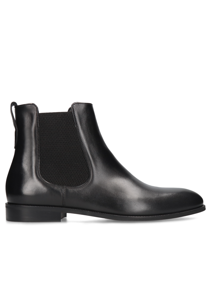 Black chelsea boots Henry, Conhpol - Polish production, Chelsea boots, CE6313-02, Konopka Shoes