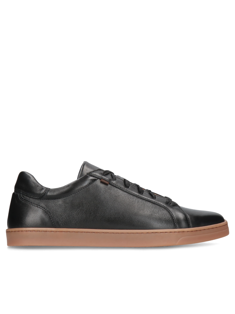 Black sneakers Casey, Conhpol Dynamic - Polish prodution, Sneakers, SD2649-02, Konopka Shoes