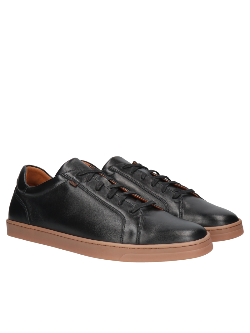 Black sneakers Casey, Conhpol Dynamic - Polish prodution, Sneakers, SD2649-02, Konopka Shoes