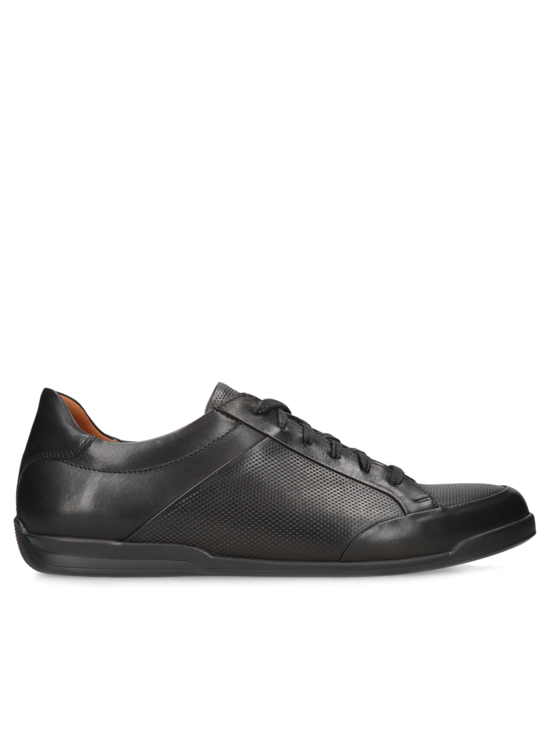 Black shoes Victor, Conhpol Dynamic - Polish production, Sneakers, SD2651-01, Konopka Shoes