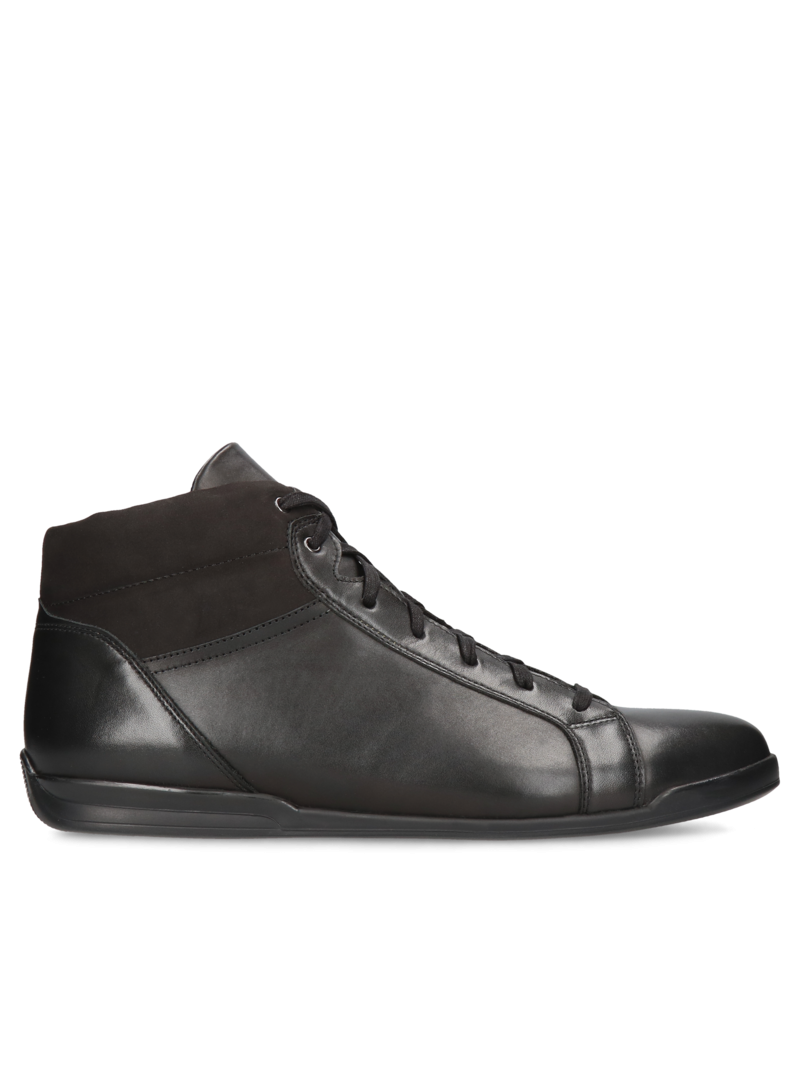 Black boots Victor, Conhpol Dynamic - Polish production, SK2653-02, Boots, Konopka Shoes