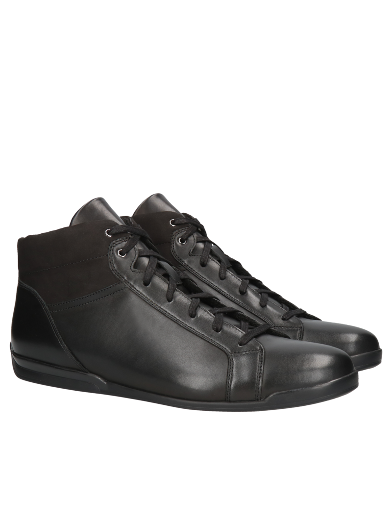 Black boots Victor, Conhpol Dynamic - Polish production, SK2653-02, Boots, Konopka Shoes