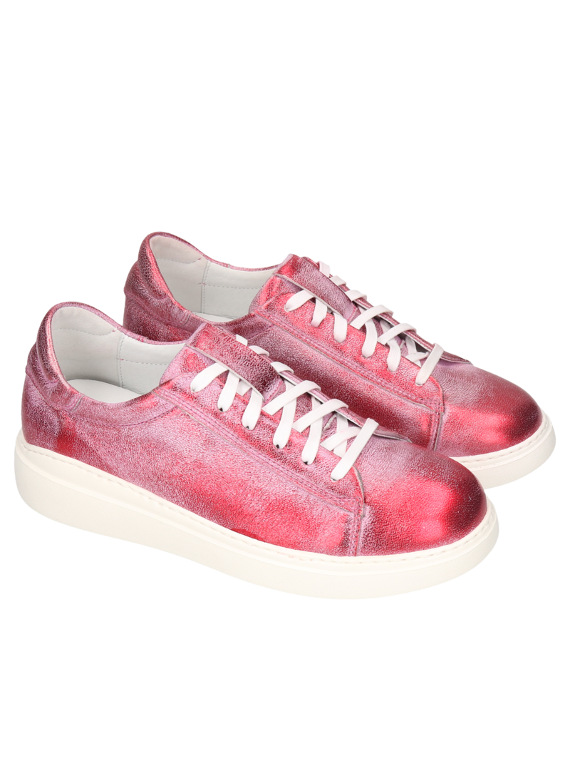 Pink sneakers Piper, Conhpol Dynamic - Polish production, Sneakers, SD2657-05, Konopka Shoes