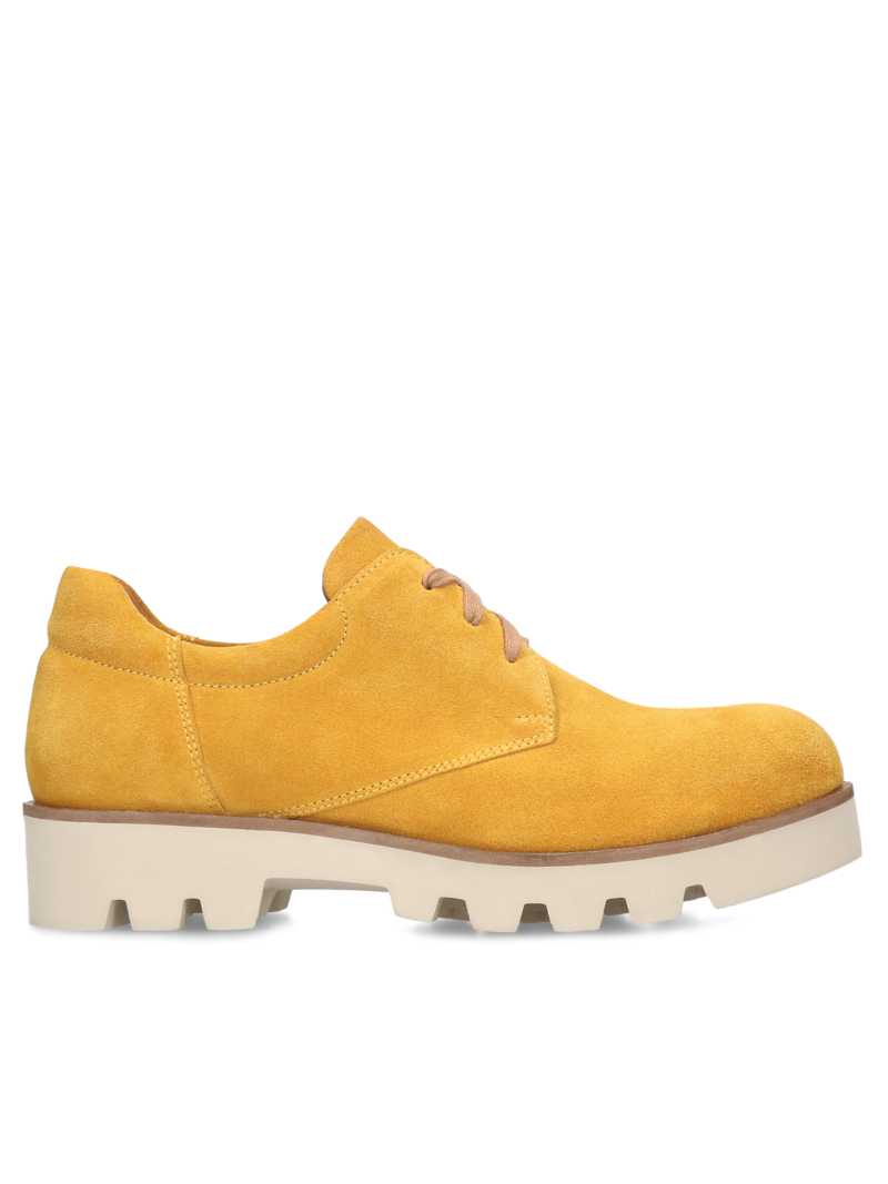 Yellow shoes Basti, Conhpol Dynamic - Polish production, Shoes, SD2659-01, Konopka Shoes