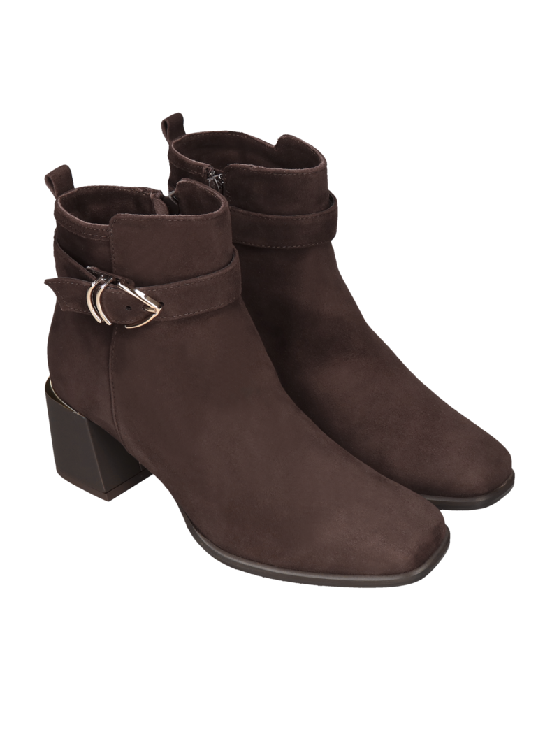 Brown boots Kati, Conhpol Bis - Polish production, Ankle boots, BK5727-02, Konopka Shoes