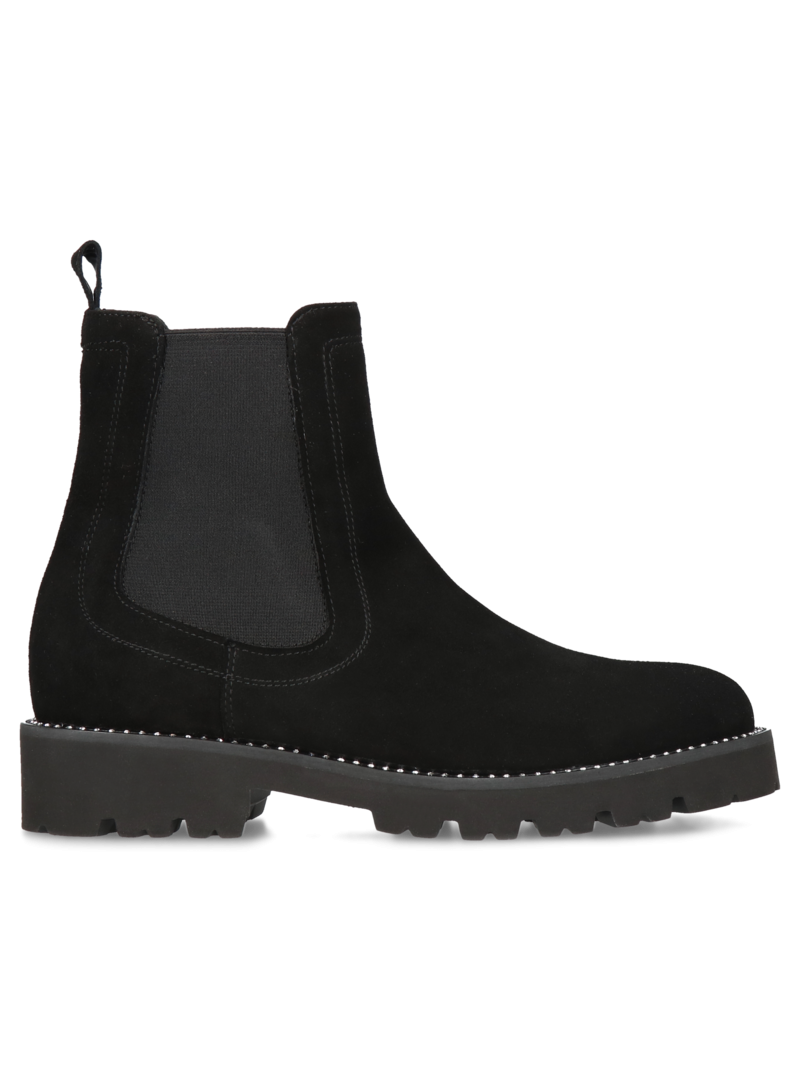 Black chelsea boots Adelin, Conhpol Bis - Polish production, Chelsea boots, BK5733-01, Konopka Shoes