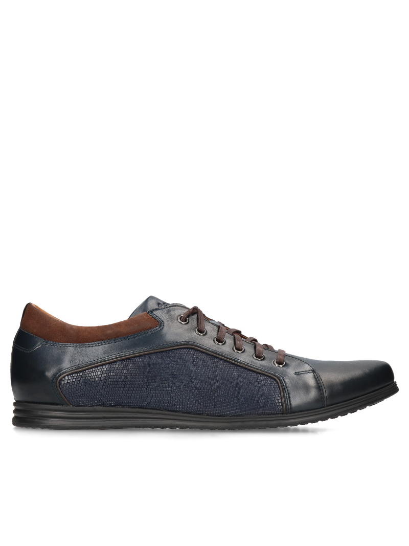 Navy blue shoes Timo, Conhpol Dynamic, Konopka Shoes