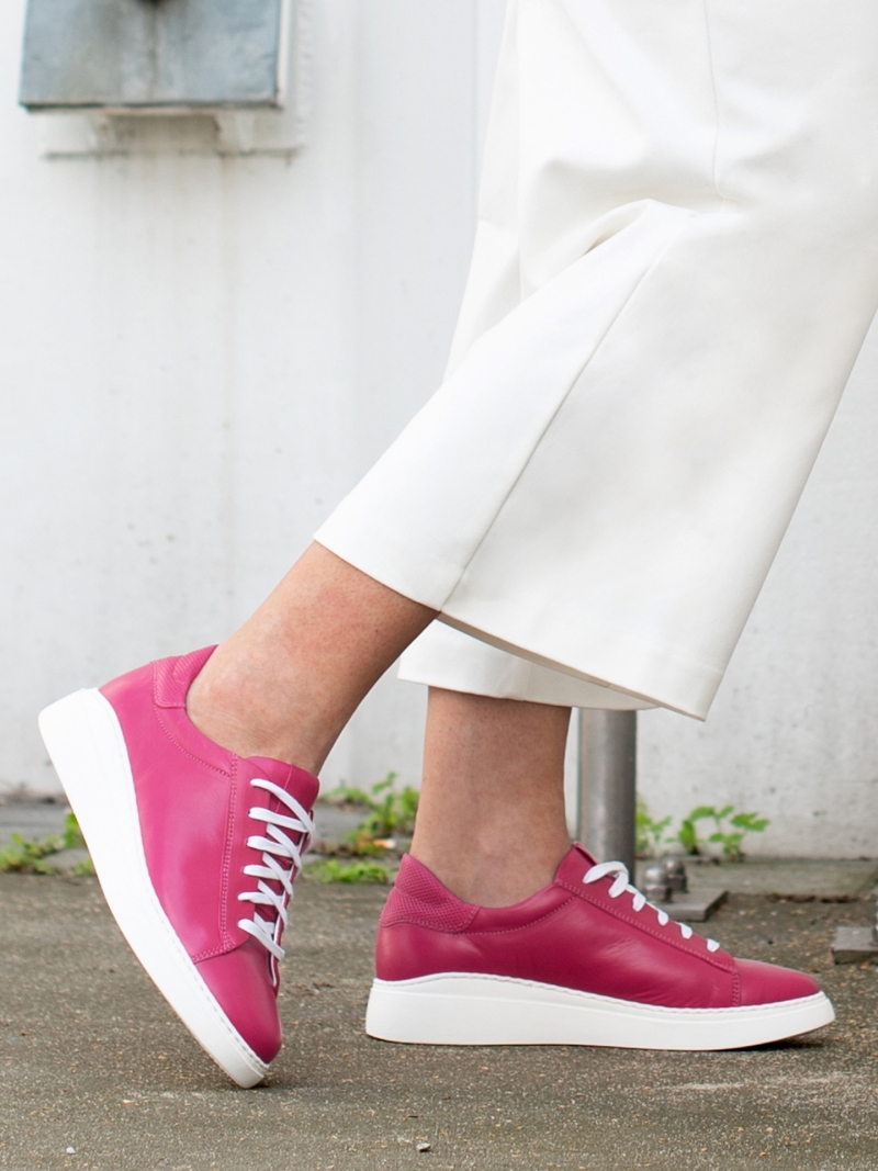 Pink sneakers Piper, Conhpol Dynamic - Polish production, Sneakers, SD2657-07, Konopka Shoes