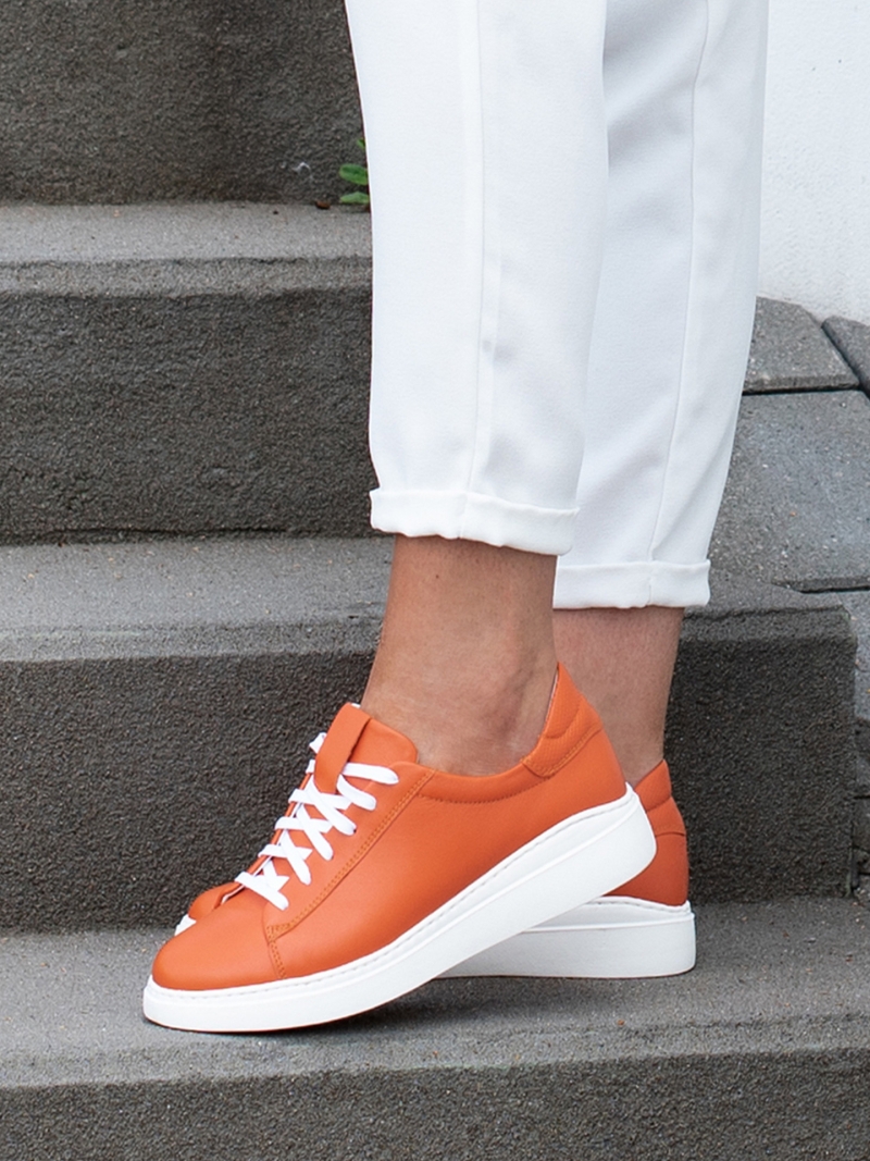 Orange sneakers Piper, Conhpol Dynamic, Konopka Shoes